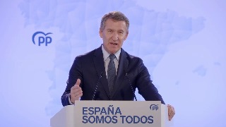 Feijóo: “Pueden desenterrar a Franco mil veces y pueden actuar como nostálgicos del enfrentamiento entre españoles”
