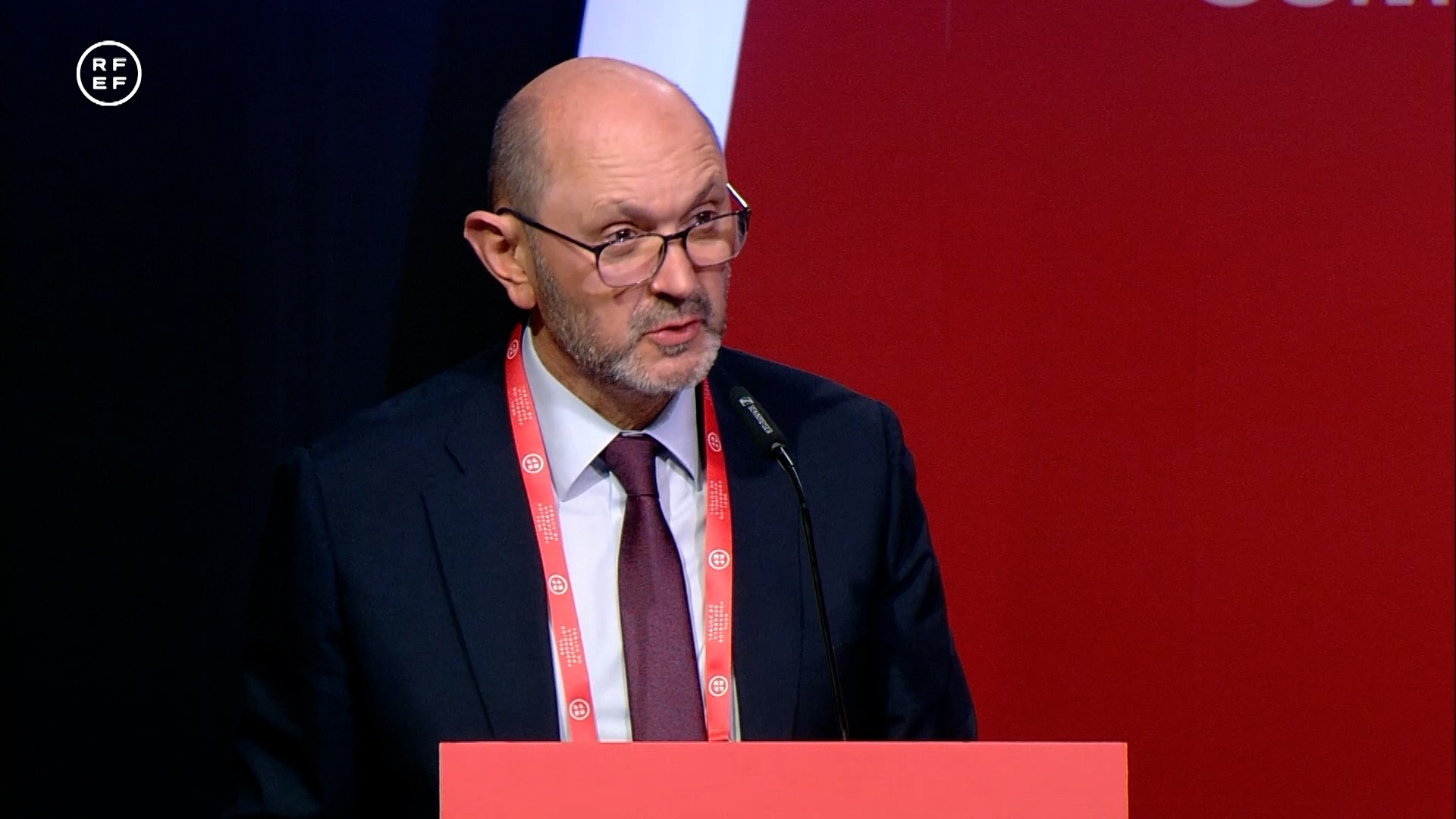 Rafael Louzán: "Desde hoy mismo nos pondremos a recuperar el tiempo perdido"