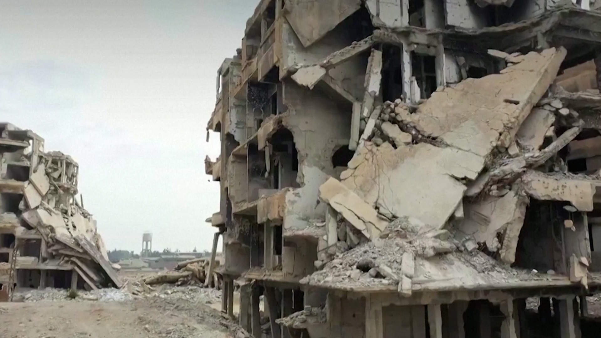 Así han quedado las ruinas y edificios abandonados de Damasco