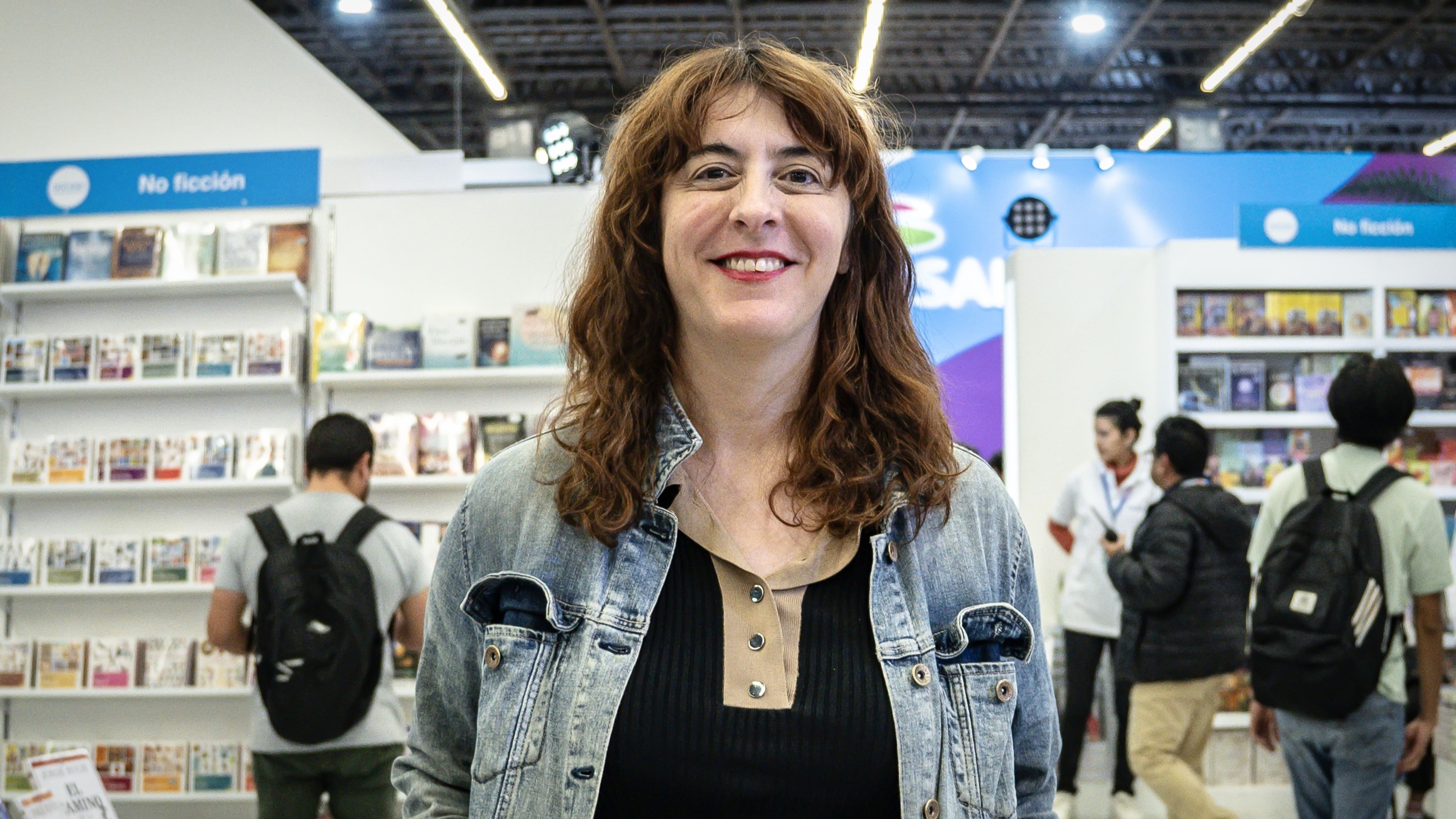 Lucía Lijtmaer en la FIL