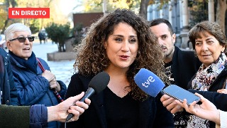 Declaraciones de Enma Lopez, en directo