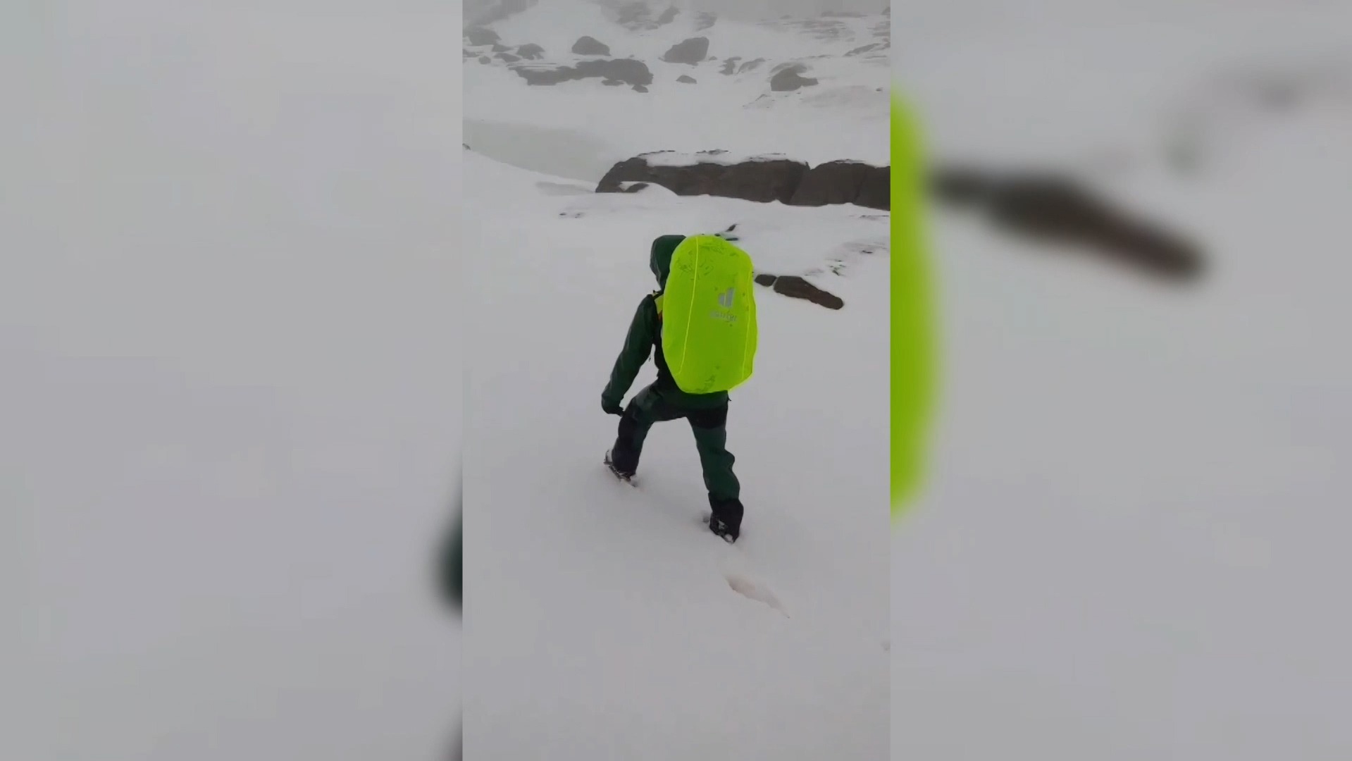 La Guardia Civil rescata a varias personas atrapadas por la nieve en Aragón