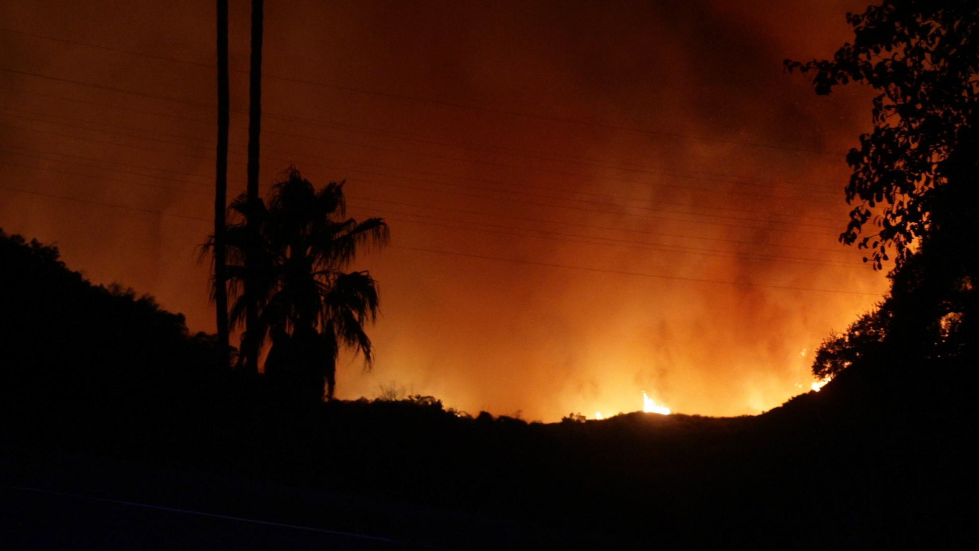 Los incendios en Los Ángeles, a cámara rápida