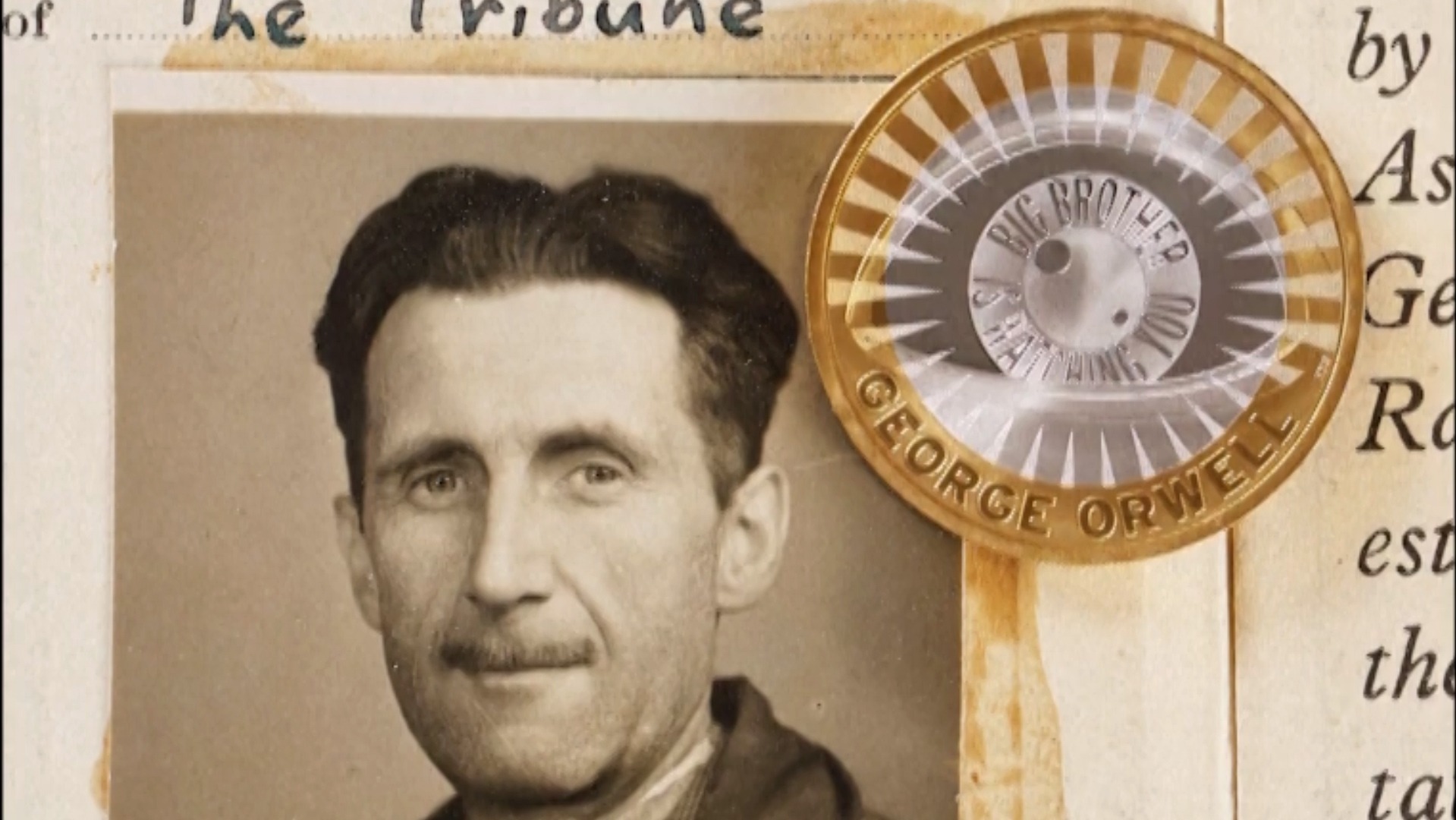 La Fábrica de la Moneda británica rinde homenaje al George Orwell con una moneda conmemorativa