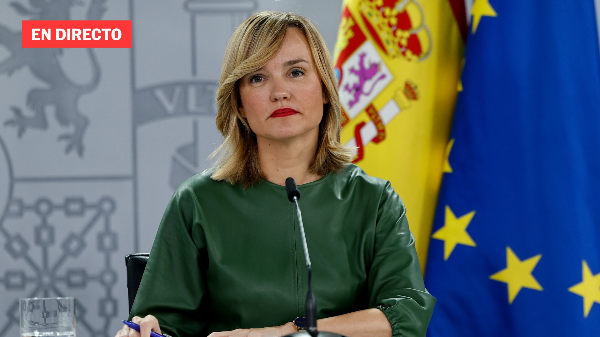 Rueda de prensa tras el Consejo de Ministros, en directo