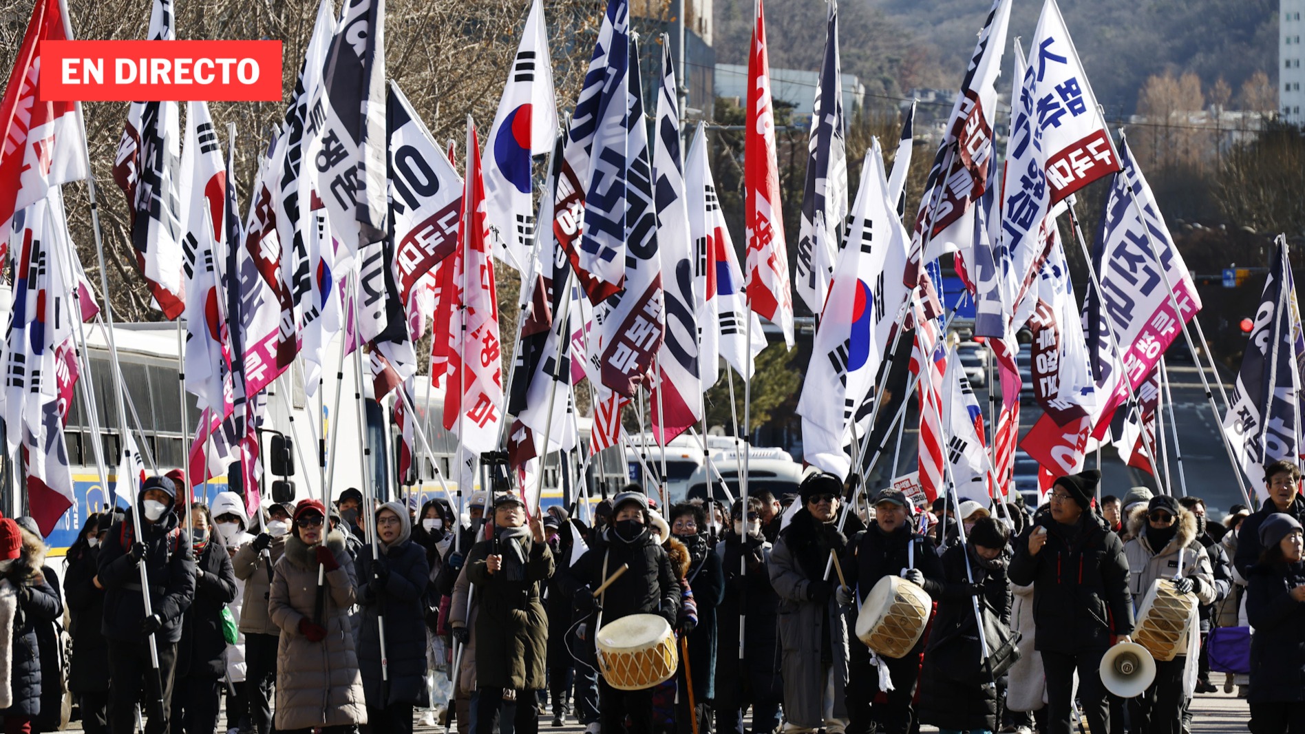 Protestas en Corea del Sur tras la detención del presidente cesado Yoon Suk-yeol, en directo