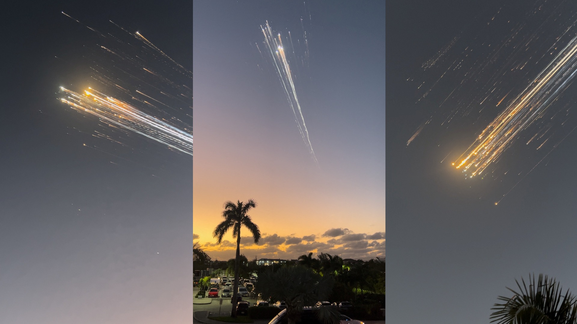 Una nave espacial de SpaceX explota en los cielos de las Antillas