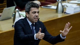 Mazón frivoliza con las ayudas a Gaza