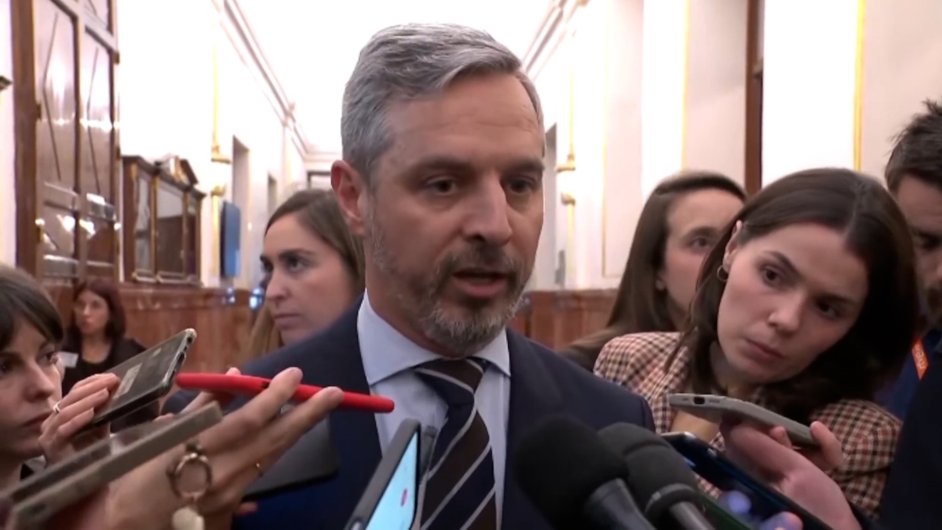 Juan Bravo: "Hemos anunciado que ya estaba presentada una proposición de ley para el tema de las pensiones"