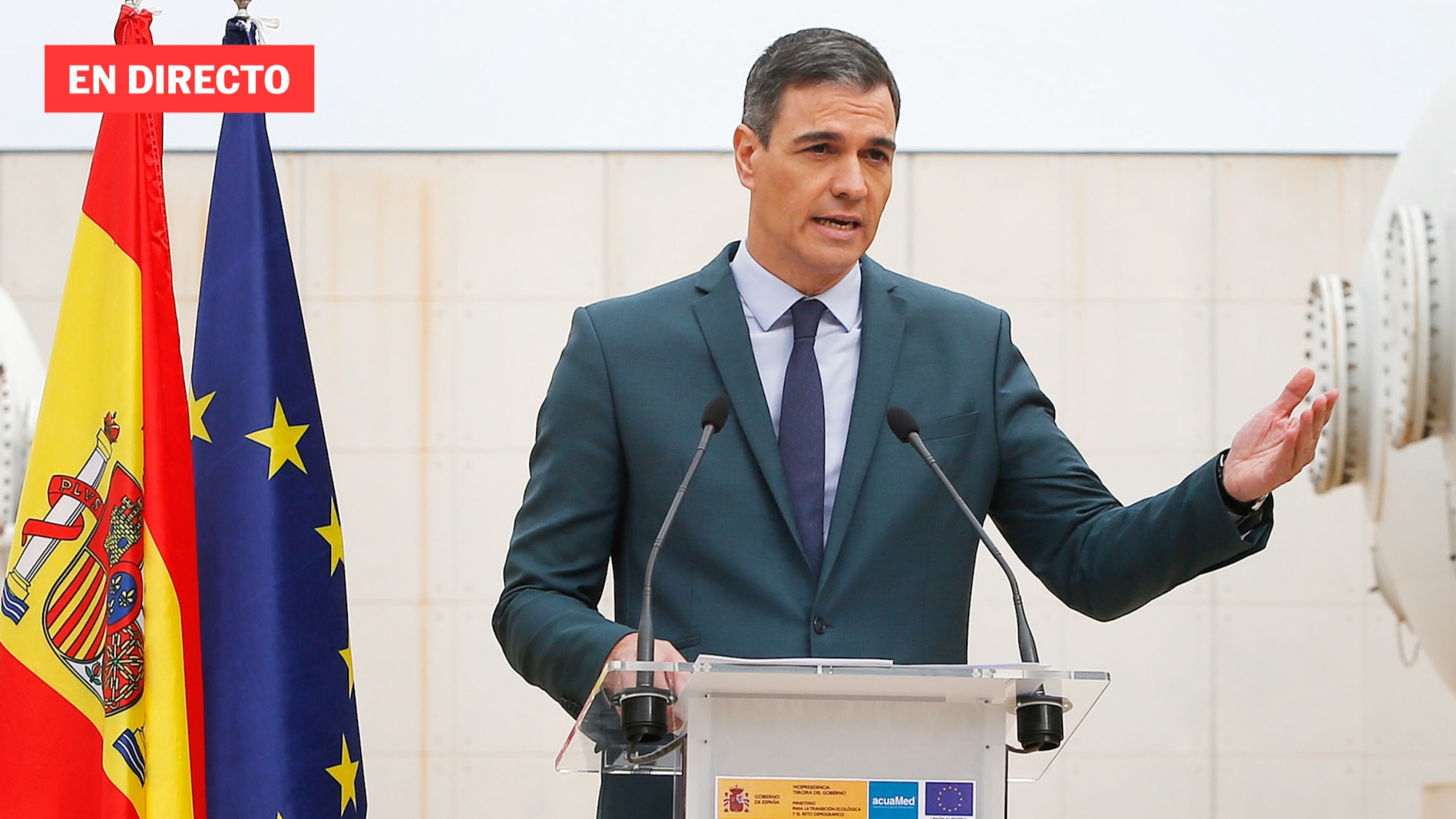 Pedro Sánchez declara desde la Delegación del Gobierno en Valencia