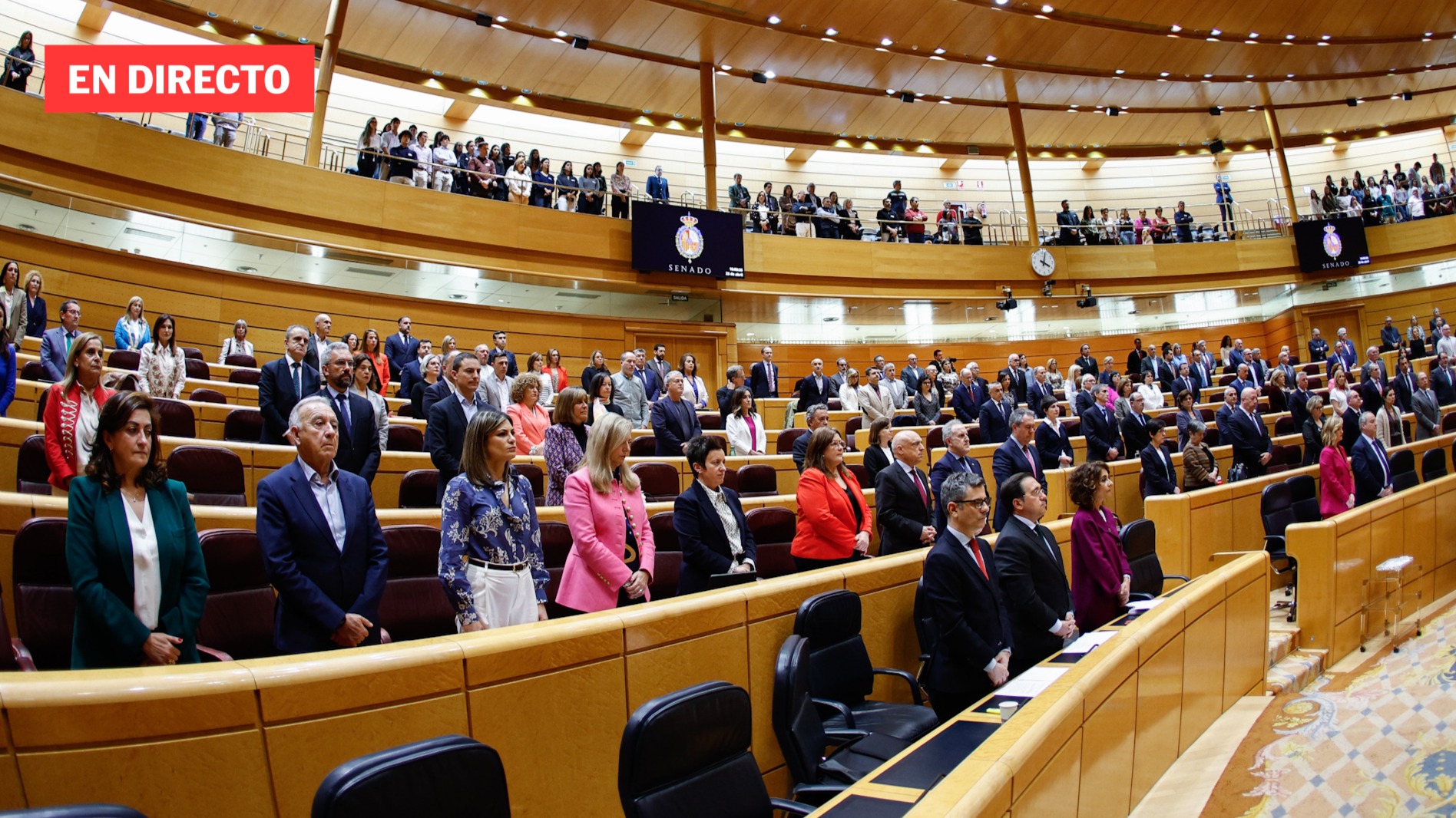 Pleno del Senado, en directo