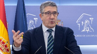 Patxi López señala al PP: 