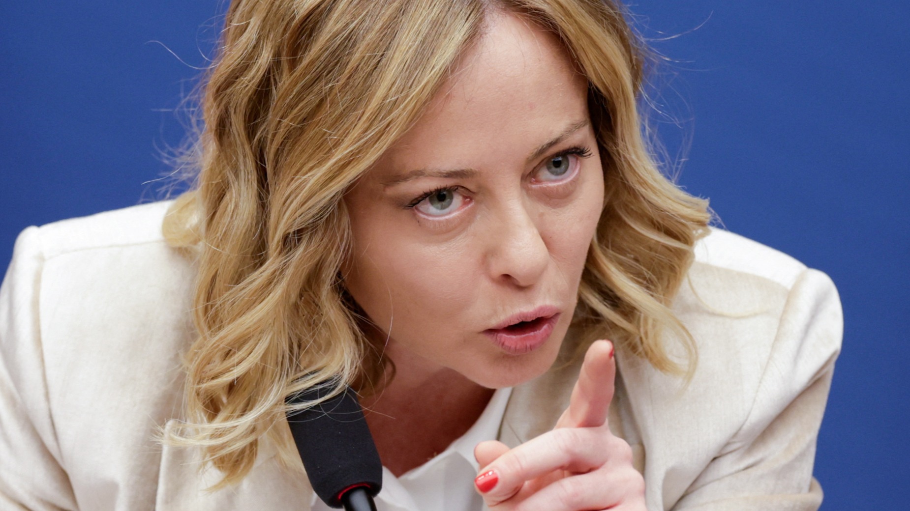 Meloni asegura no haber hablado con Elon Musk sobre los satélites Starlink