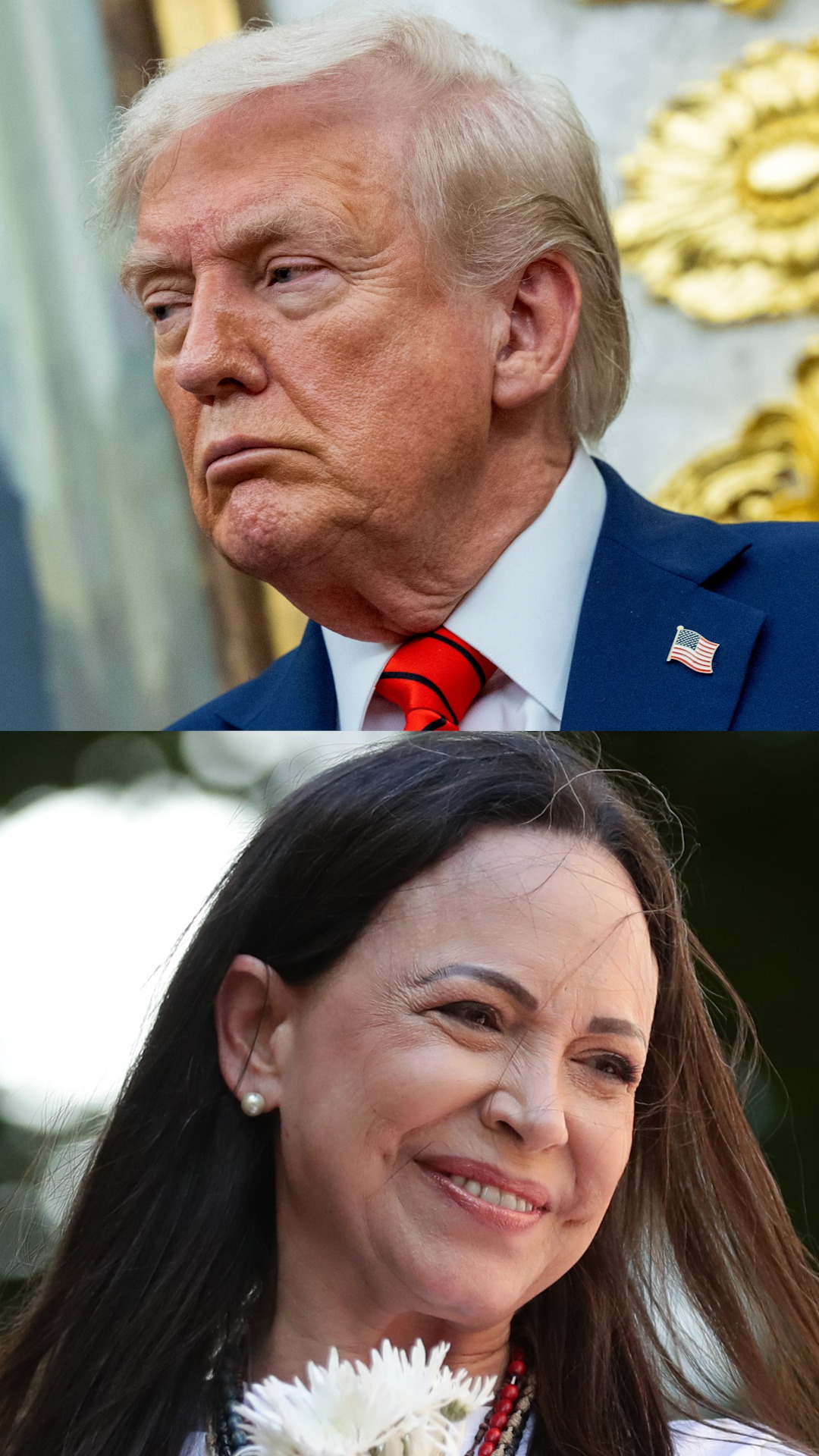 Donald Trump sobre el Premio Nobel de María Corina Machado