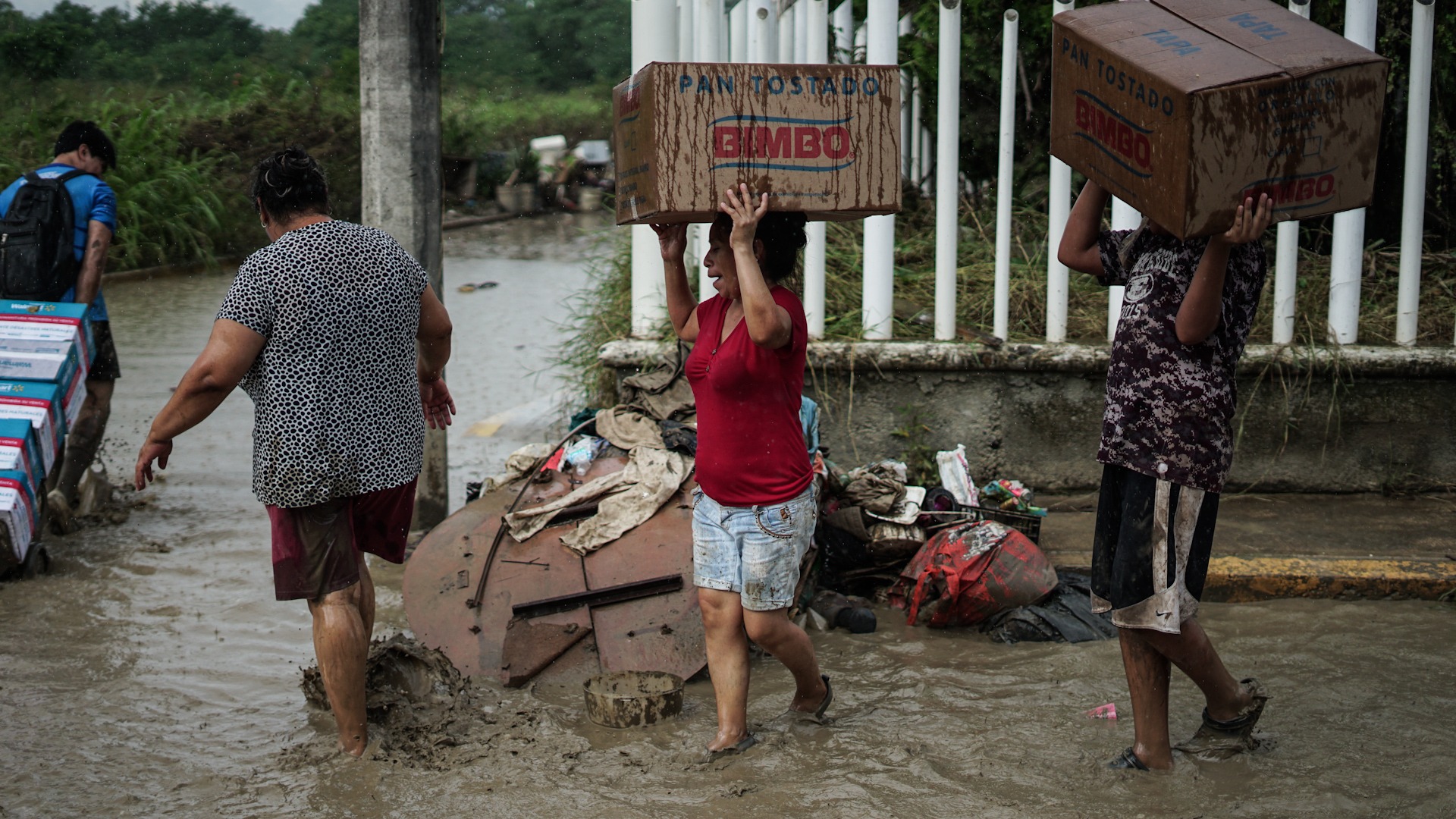 Veracruz, el epicentro de las lluvias, reclama celeridad a la ayuda tras las inundaciones