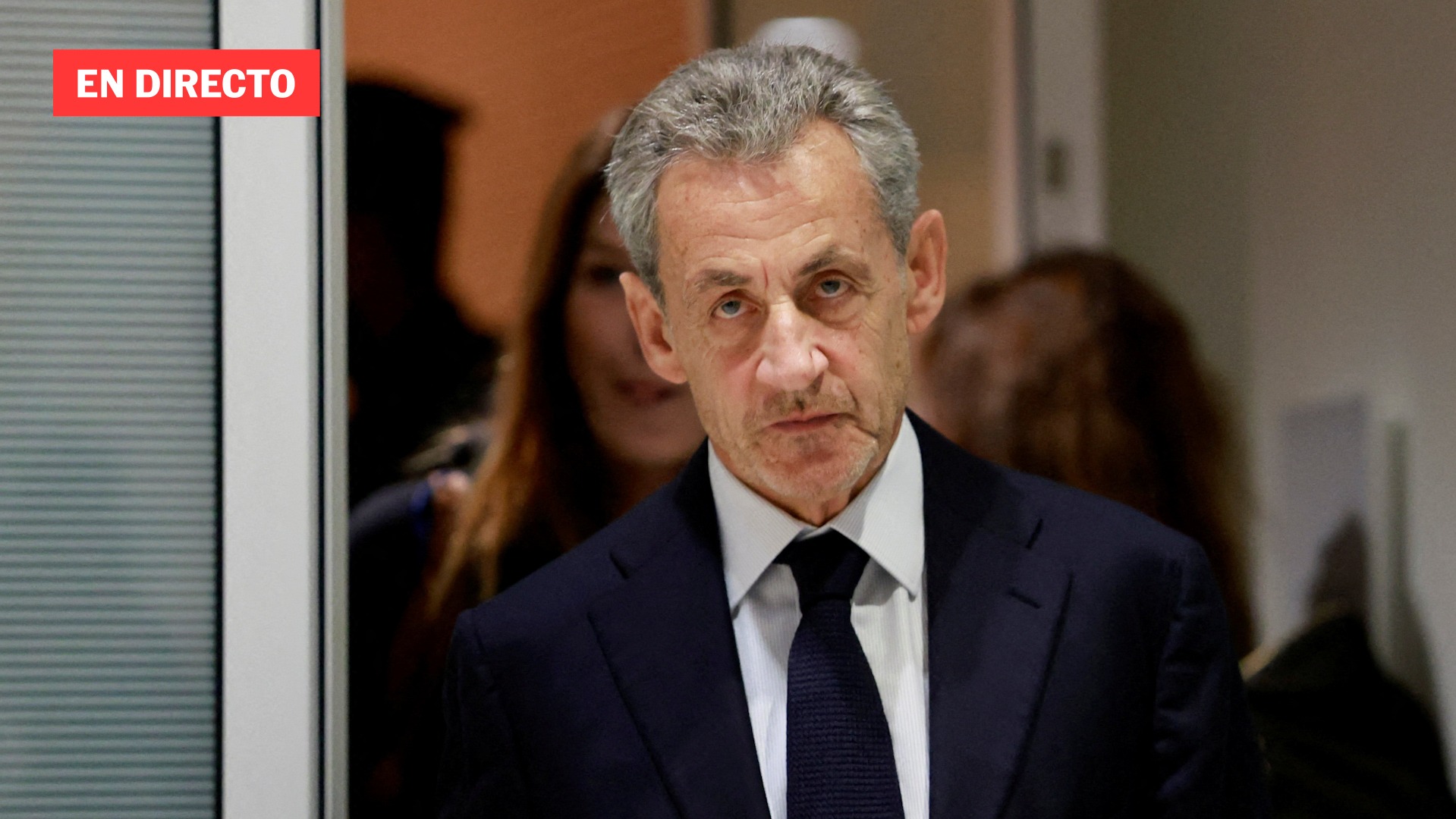 El expresidente de Francia, Nicolas Sarkozy, ingresa en prisión, en directo