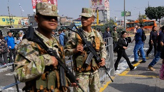 Lima amanece bajo el estado de excepción decretado por José Jeri