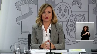 Pilar Alegría sigue 