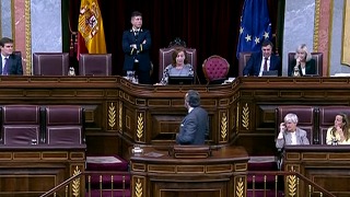 La presidenta del Congreso de los Diputados para una intervención por 