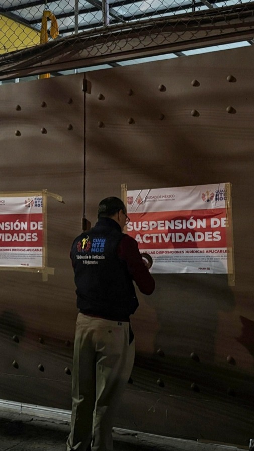 Clausuran Casa de las Mercedes