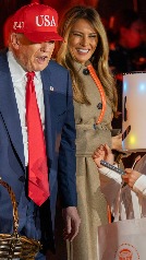 Trump y Melania celebran Halloween en la Casa Blanca