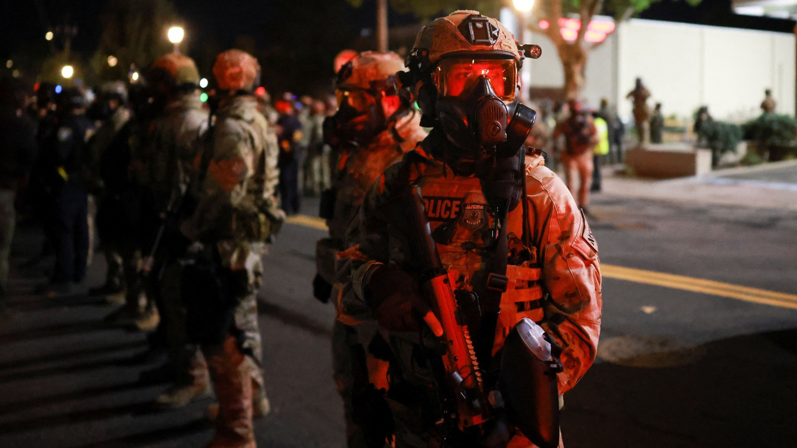 Protestas por la Guardia Nacional en Oregón