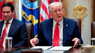 Trump celebra sobre el acuerdo entre Israel y Hamás