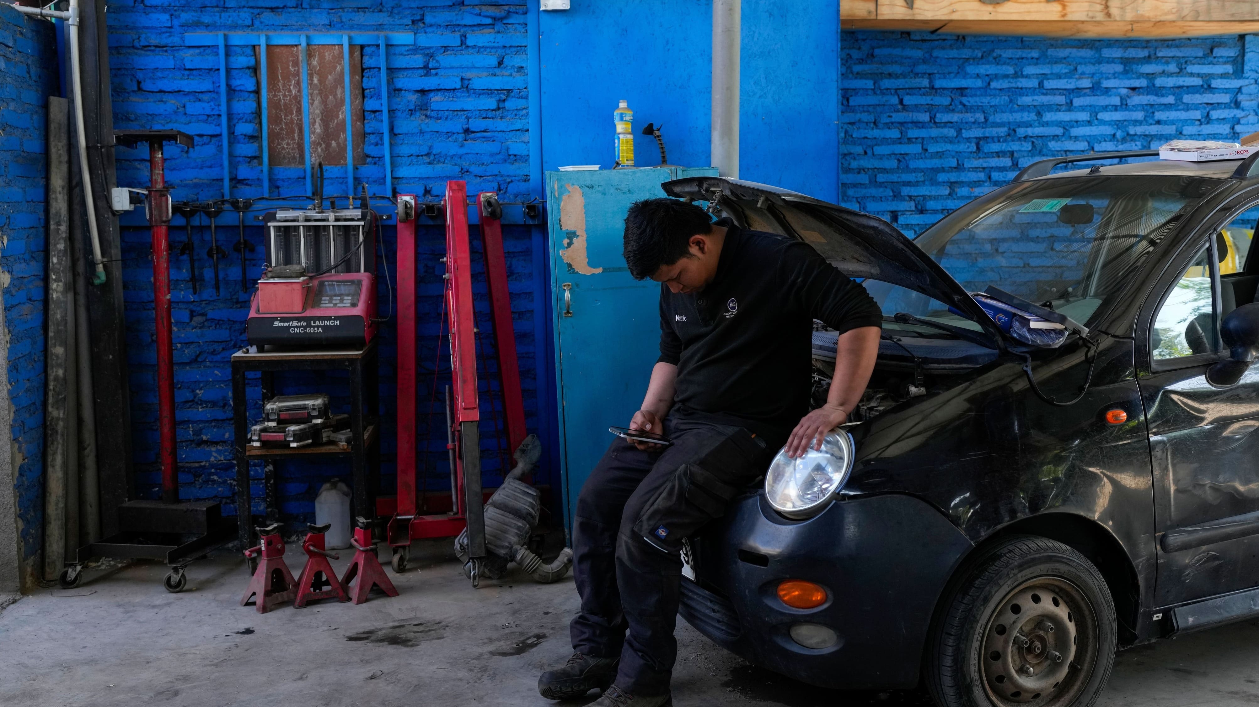 Migrantes venezolanos en Chile