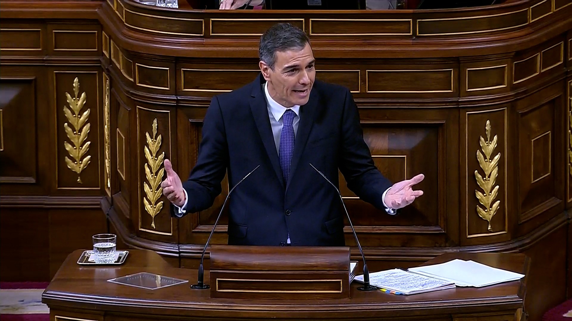 Resumen de la defensa de Pedro Sánchez en el Congreso