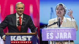 Kast y Jara pasan a segunda vuelta en Chile