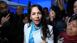 Luisa Correa celebra el revés de Noboa y el 'No' en el referéndum