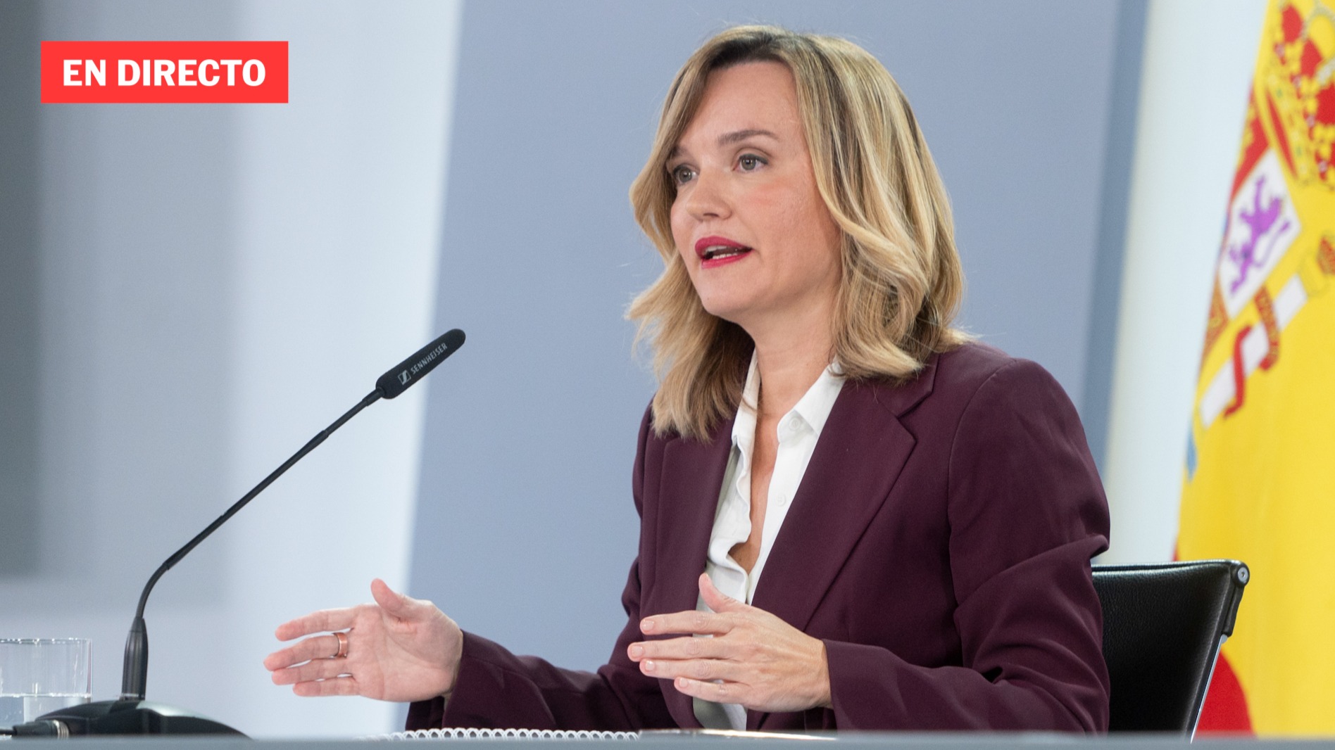 Rueda de prensa posterior al Consejo de Ministros sobre los Presupuestos de 2026, en directo