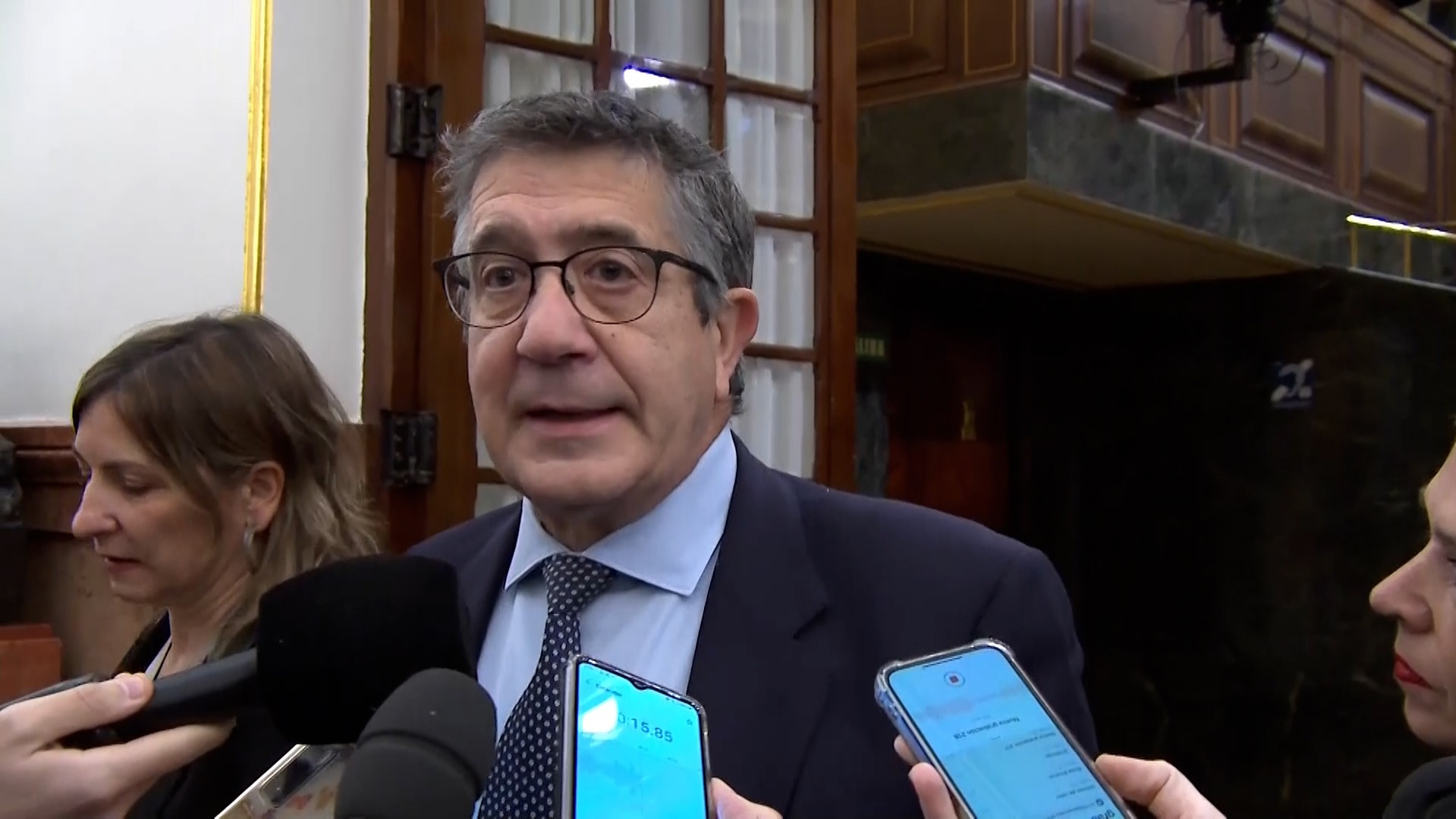 Patxi López subraya que ya actuó con Cerdán y espera que la Justicia llegue "hasta el final"