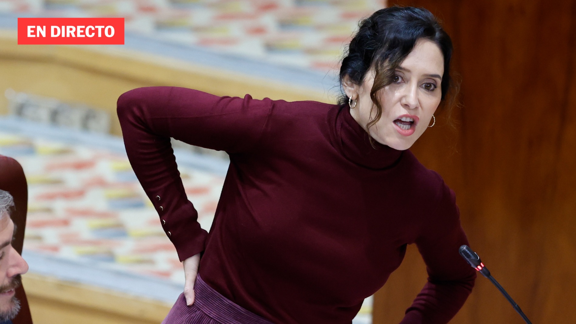 Ayuso interviene en la Sesión de Control en la Asamblea de Madrid, en directo