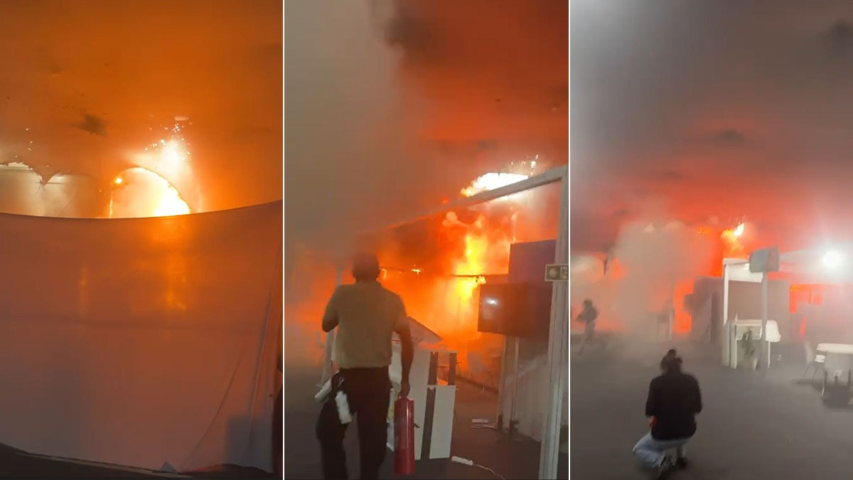 Incendio en la COP30