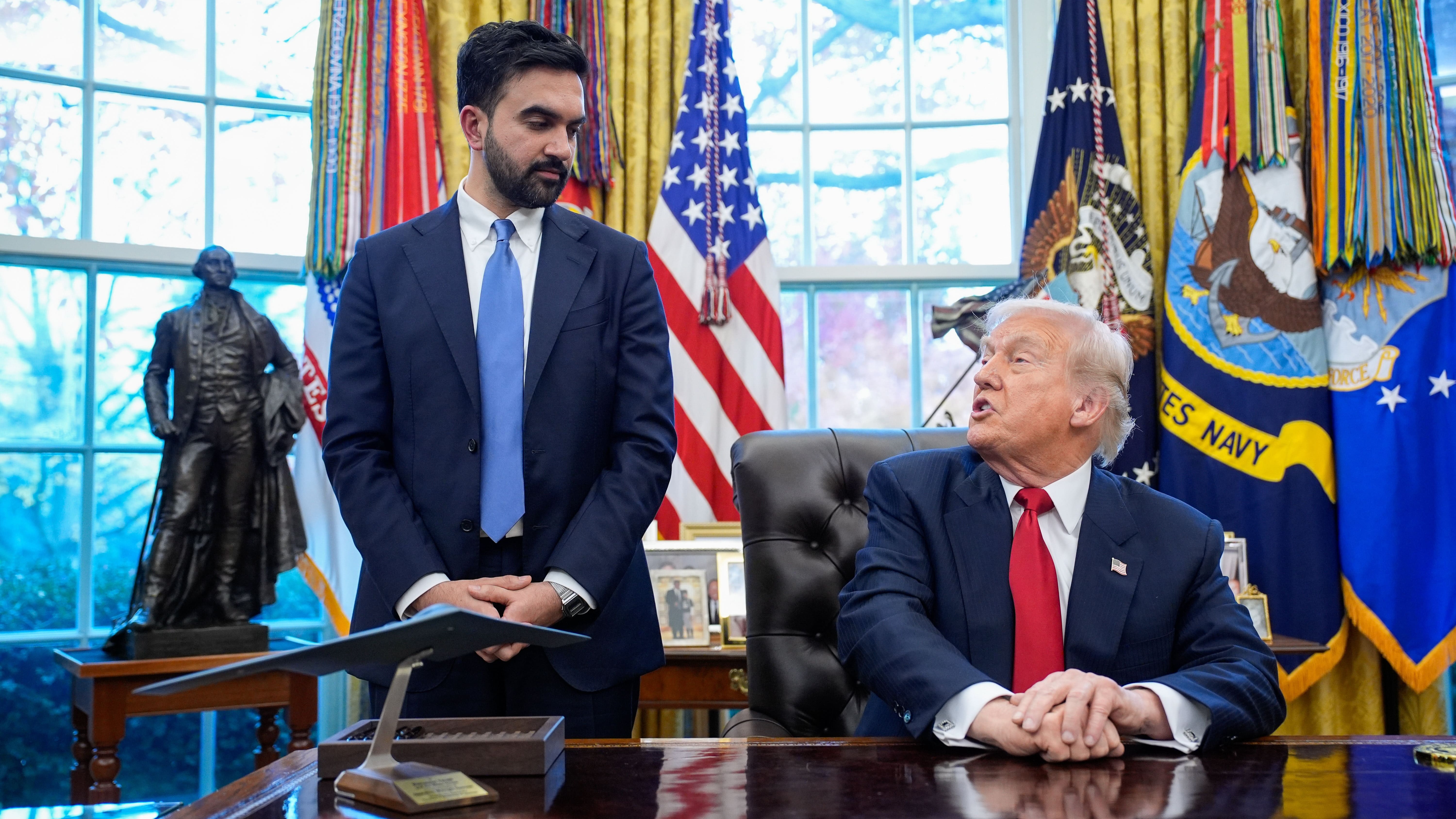 Reunión entre Mamdani y Trump