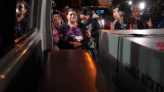 Funeral de mujer guatemalteca asesinada en EE UU