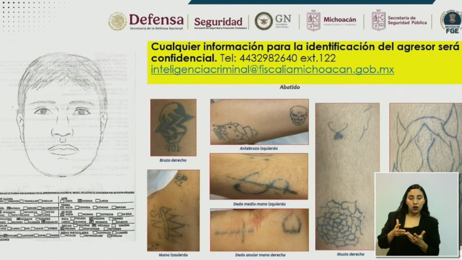 Revelan video del recorrido del asesino de Carlos Manzo