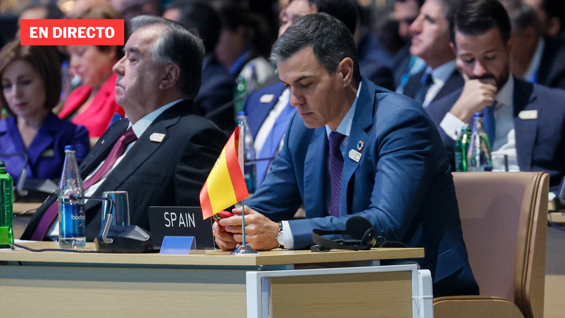 Sánchez participa en la segunda sesión temática de la COP-30, en Belèm, en directo