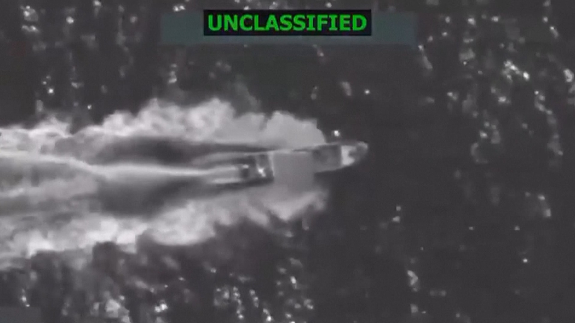 Estados Unidos hunde el barco 18 en el Caribe