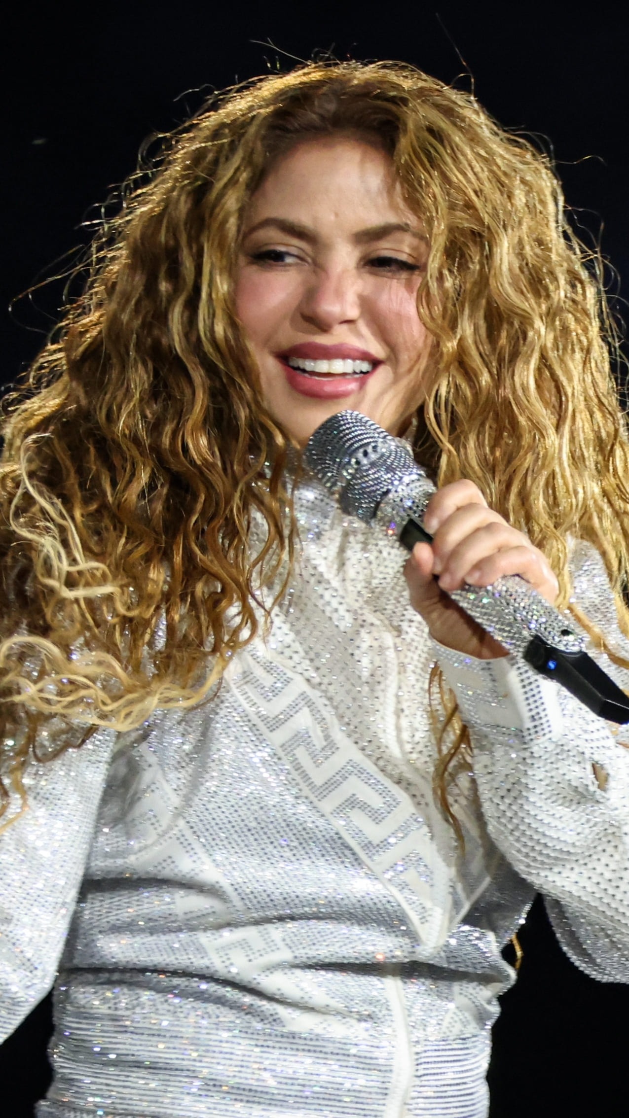 Shakira canta con sus hijos en Argentina