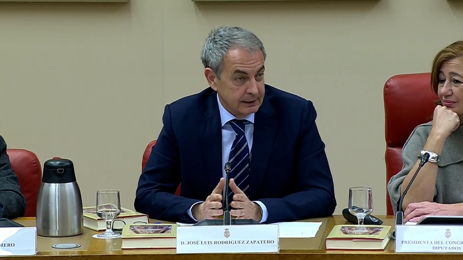 Zapatero y Felipe González se reencuentran en un homenaje a Rubalcaba