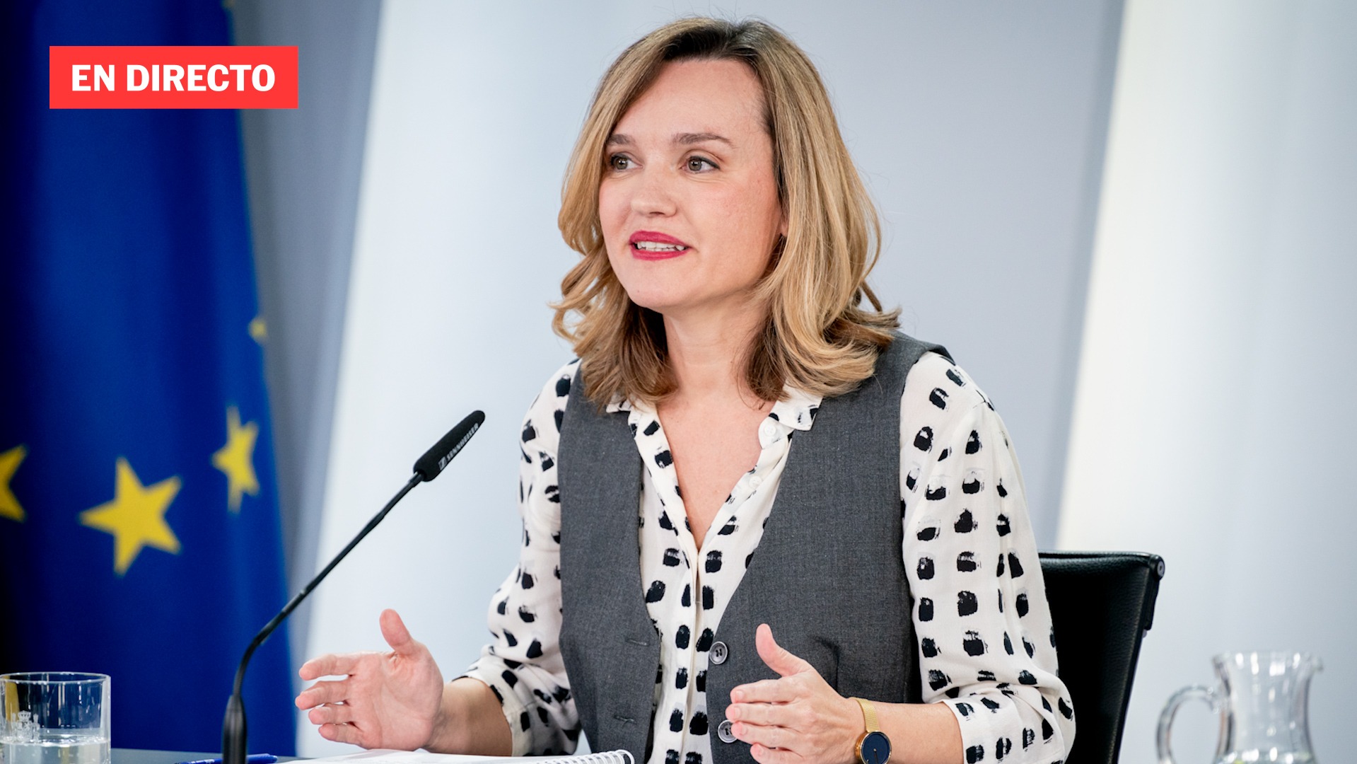 Rueda de prensa tras el Consejo de Ministros, en directo