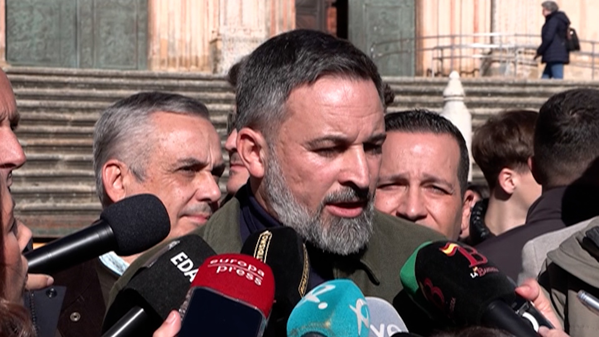 Santiago Abascal le reprocha al PP que no presente una moción de censura contra Sánchez