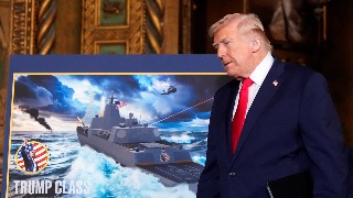 DONAKD TRUMP anuncia la construcción de un nuevo tipo de buques de guerra