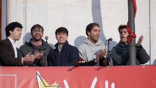 El grupo musical Hakuna da un concierto gratuito en Sol