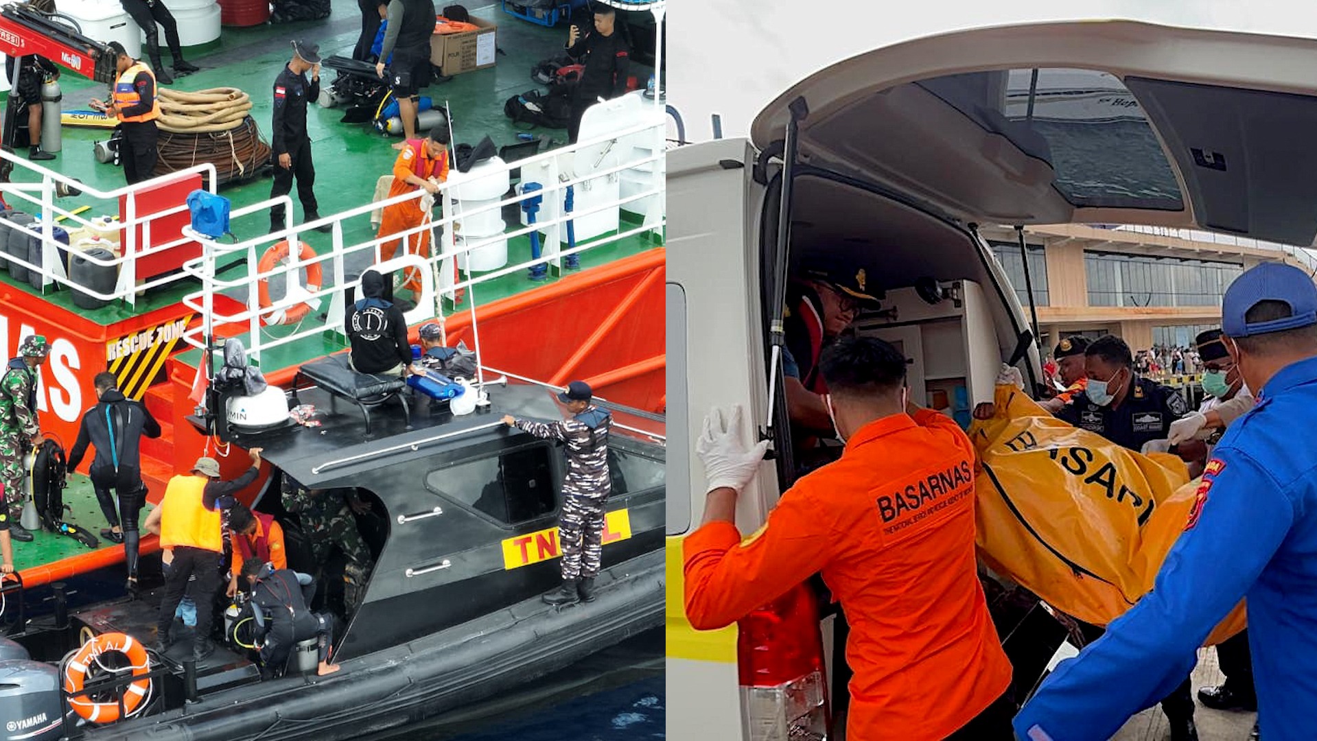 La quinta jornada de búsqueda de los españoles desaparecidos en Indonesia concluye sin éxito