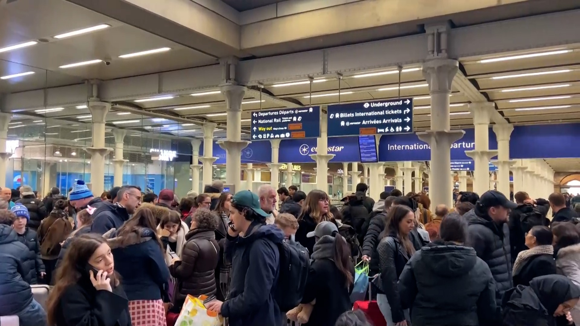 La compañía Eurostar cancela sus trenes