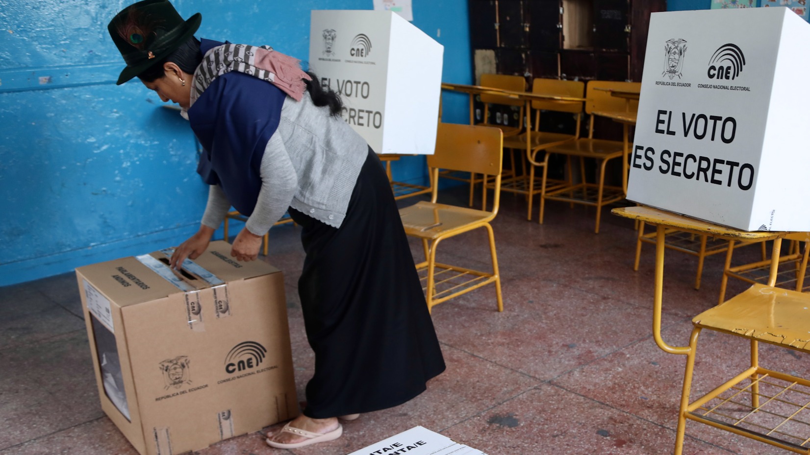 Sorpresa en Ecuador por la primera vuelta de las elecciones presidenciales