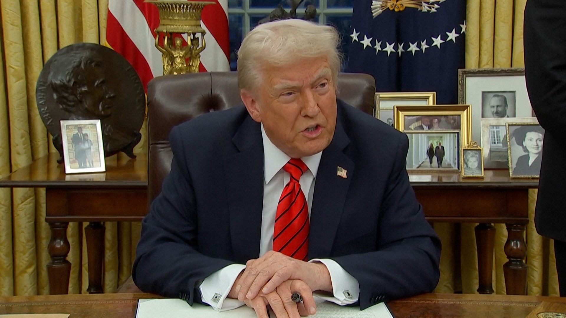 Trump: "Los aranceles son para todos los países"